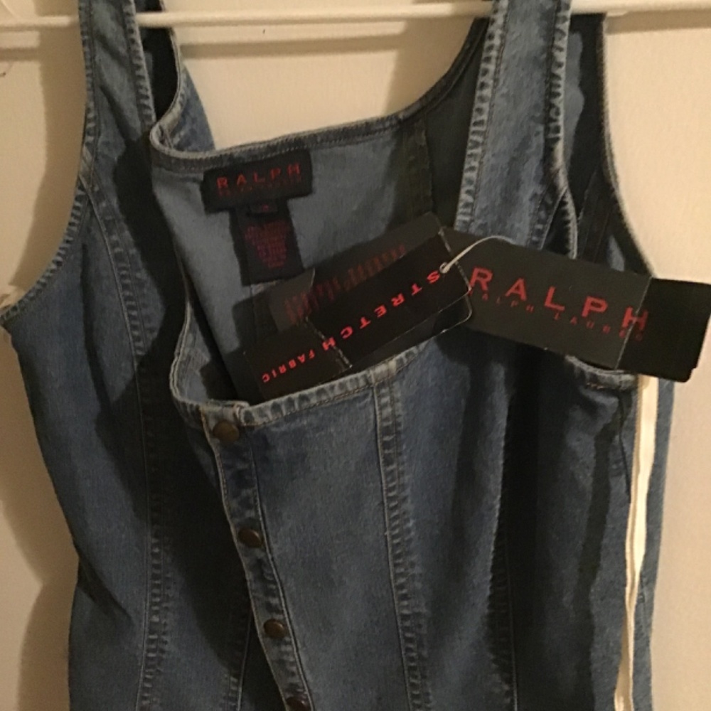 Women’s Ralph Lauren Buttonup Tank - Picture 6 of 7